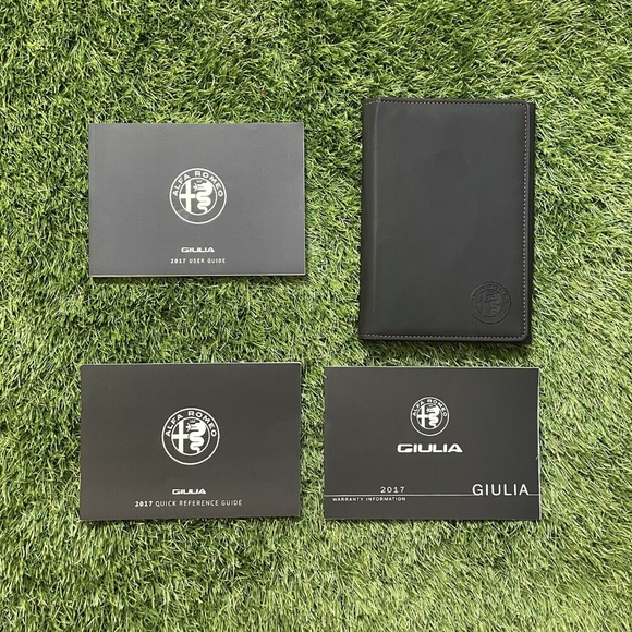 2017 Alfa Romeo GIULIA Sedan Owners Manual (TI, Quadrifoglio Verde, Base) - Picture 1 of 10